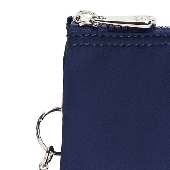 Bolsas Kipling Creativity Large Classic Pouch Azules | MX 2074RV